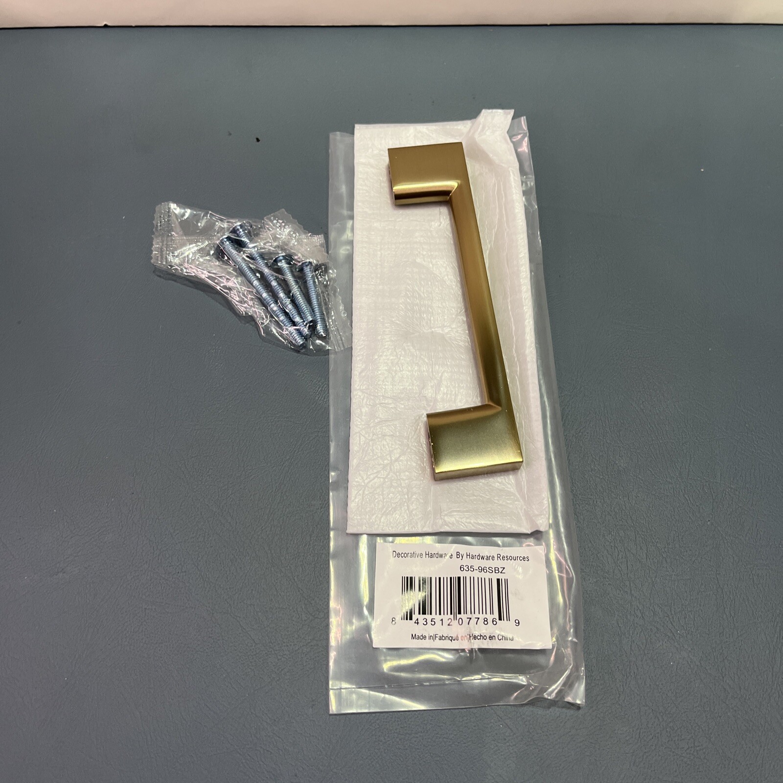 Jeffrey Alexander Sutton 3-3/4" (96 mm) Squared Cabinet Handle Pull (25 Pcs) gallery