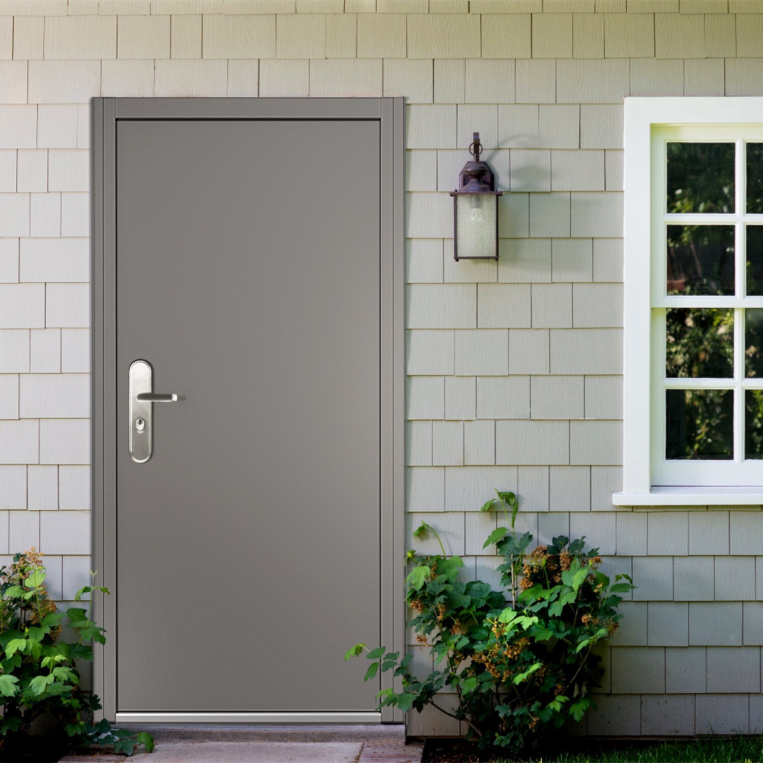34 5/8" Steel Security Door with Frame and Quick Mount Hardware gallery