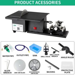 1850W Small Engraving Machine Multi-functional Jade Grinding and Cutting Machine