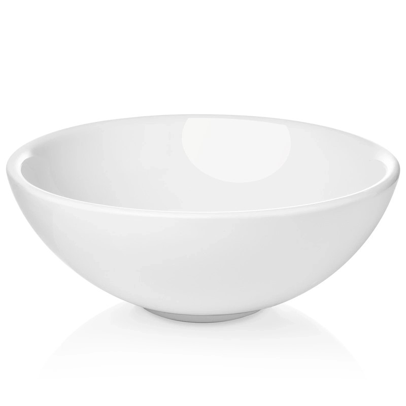 Round Porcelain Surface Mount Vessel Sink Bowl 12.8" x 12.8" Home/RV/Camper gallery