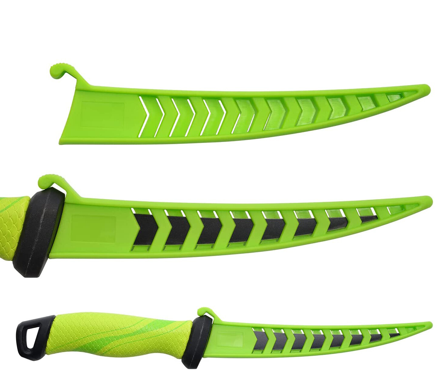 Fishing Fillet Knife with Sheath Stainless Steel Salt Water Resistance gallery