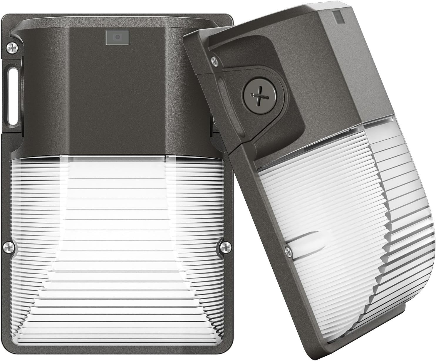 2 Pack 30W LED Wall Pack Light with Dusk to Dawn Sensor, 3600LM, 5000K Daylight gallery