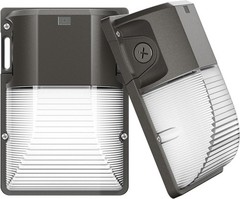 2 Pack 30W LED Wall Pack Light with Dusk to Dawn Sensor, 3600LM, 5000K Daylight