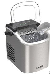 ionchill Quick Cube Ice Machine 26lbs/24hrs Portable Countertop Bullet Ice Maker