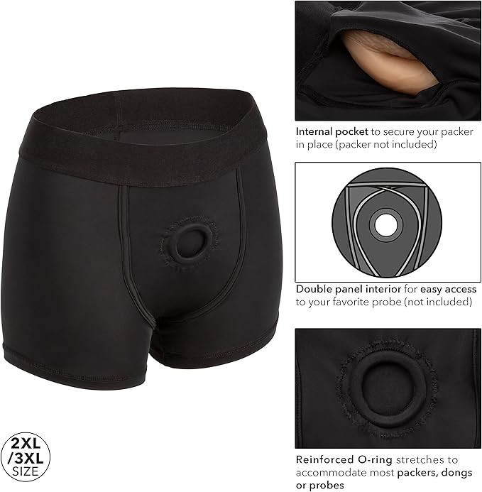 CalExotics Boundless Boxer Brief - S/m - Black gallery
