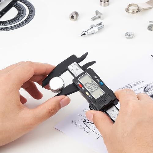 Digital Caliper, 0-6 inches Caliper with Large LCD Screen, Auto - Off gallery