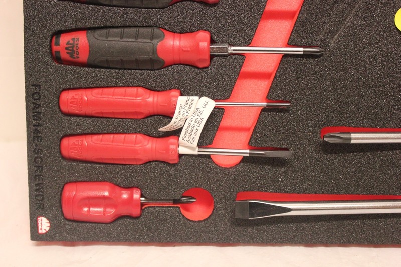 Mac Tools 17 Piece Screwdriver Set in Foam Insert FOAM14E-SCREWDR C2 gallery
