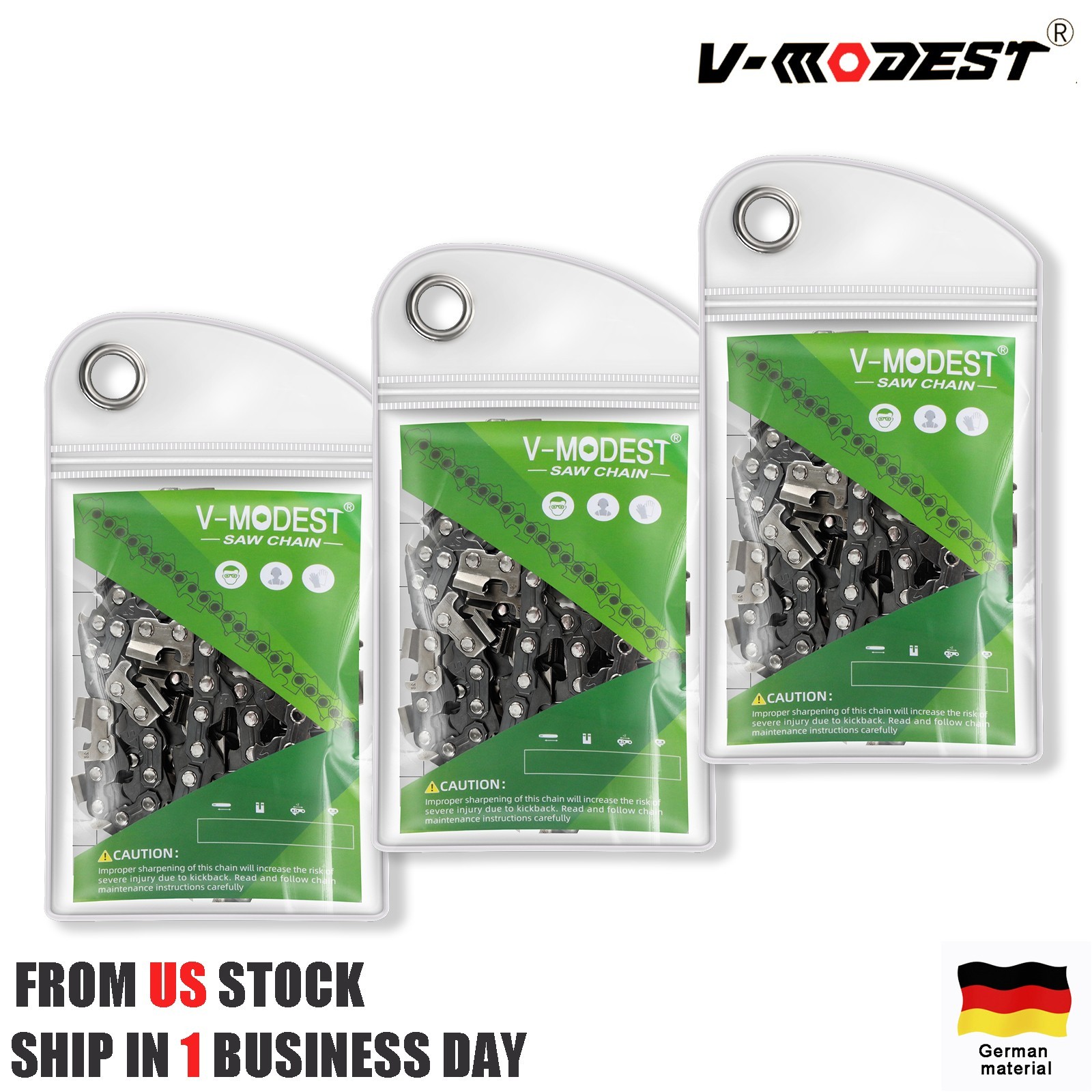 3 8" Chainsaw Chain Blade For Ryobi PSBCW01B 18V Pole Saw Chain 3/8LP .043" 33DL gallery