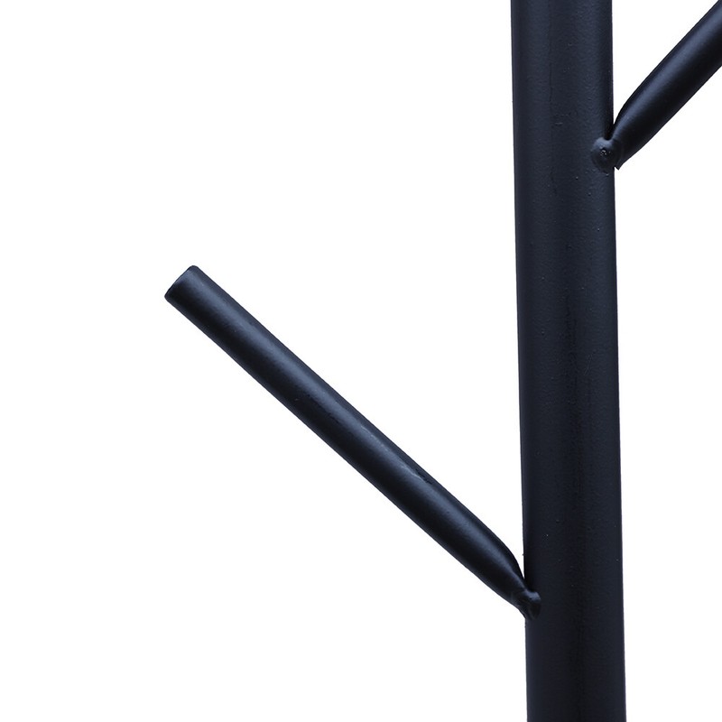 7 Hooks Coat Rack Hat Stand Tree Clothes Hanger Umbrella Holder Metal Organizer gallery