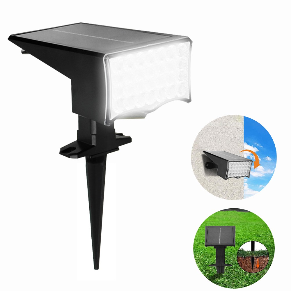 LED Solar Spot Light Outdoor Waterproof Landscape Spotlight Garden Security Lamp gallery