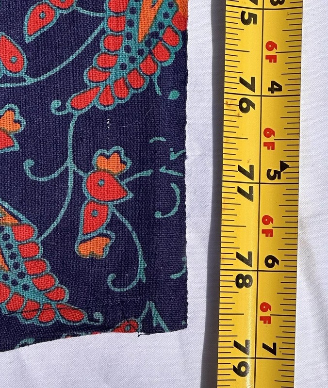 Mandala Wall Hanging Tablecloth Orange Red Blue Elephant Boho Hippie 52” x 79” gallery