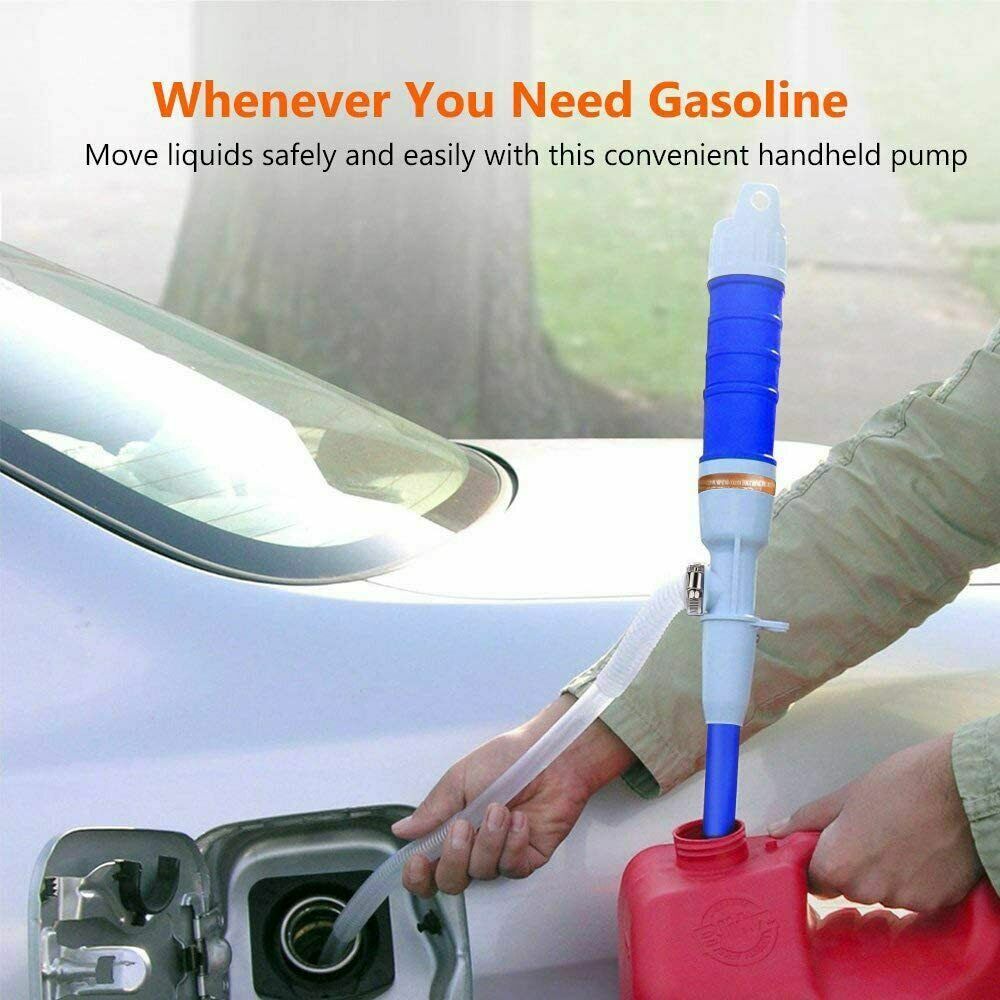 Battery Operated Liquid Transfer Pump Siphon Pump Fuel Gas Oil Gasoline Water gallery