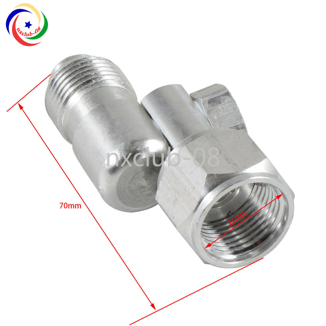 7 / 8''F-M For Different Angles Airless Spray Swivel Adapter With Nozzle Holder gallery
