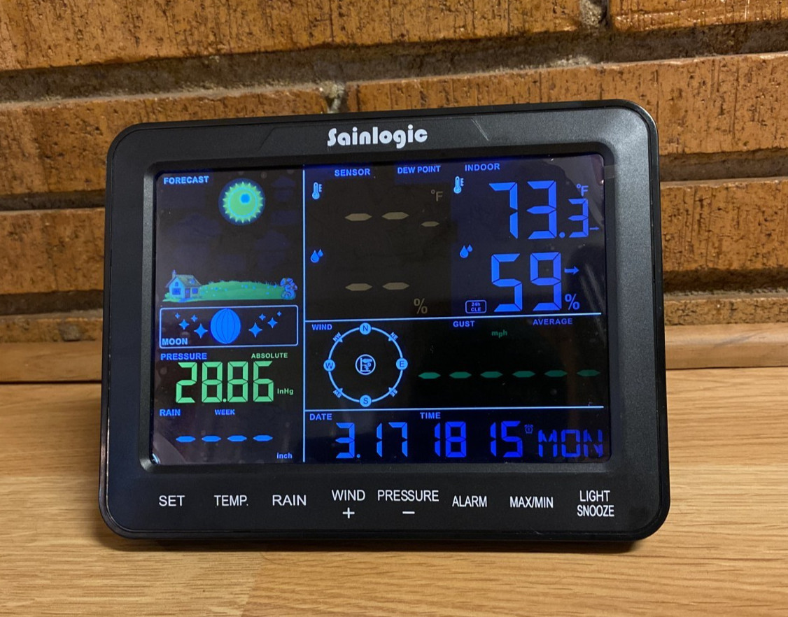 Sainlogic Weather Station Display Only (New Open Box) gallery