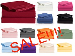 Persian Collection 1900 Count Sheet set Fitted Flat 16 Deep Pocket Wrinkle Free