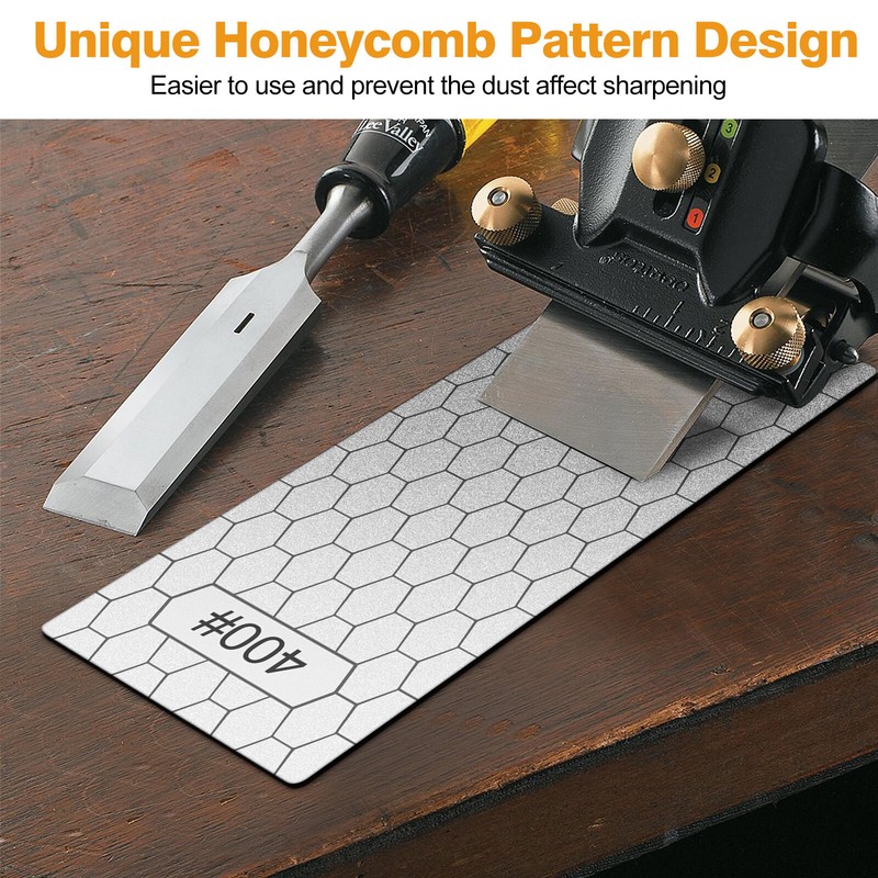 5pcs Diamond Grinding Sharpening Plate 200-1200 Grit Whetstone Stone for Knife gallery