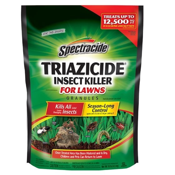Spectracide Triazicide Insect Killer for Lawns Granules Kill Lawn-Damaging 10LB gallery