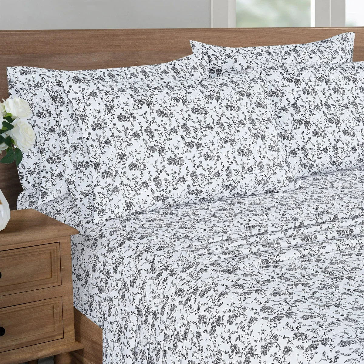 South Point Home Fashions Microfiber Sheet Set Twin Full Queen King gallery