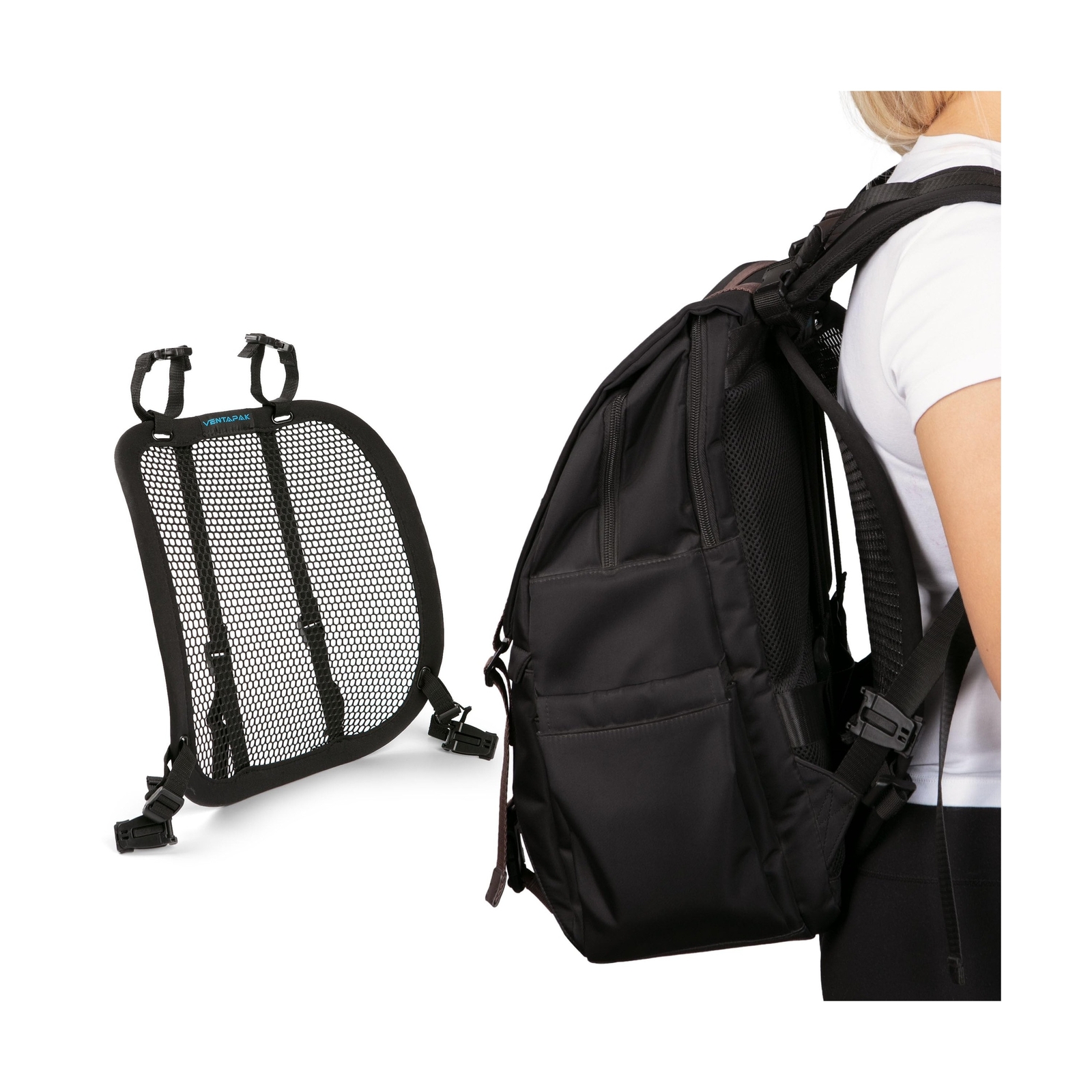 Lightweight Ventilation Backpack Spacer - Walking Backpack Frame with Breatha...