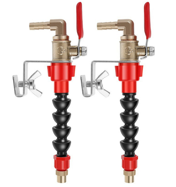 Copper Plastic Spray Nozzle Dust Remover Water Sprayer For Cutting Machine gallery