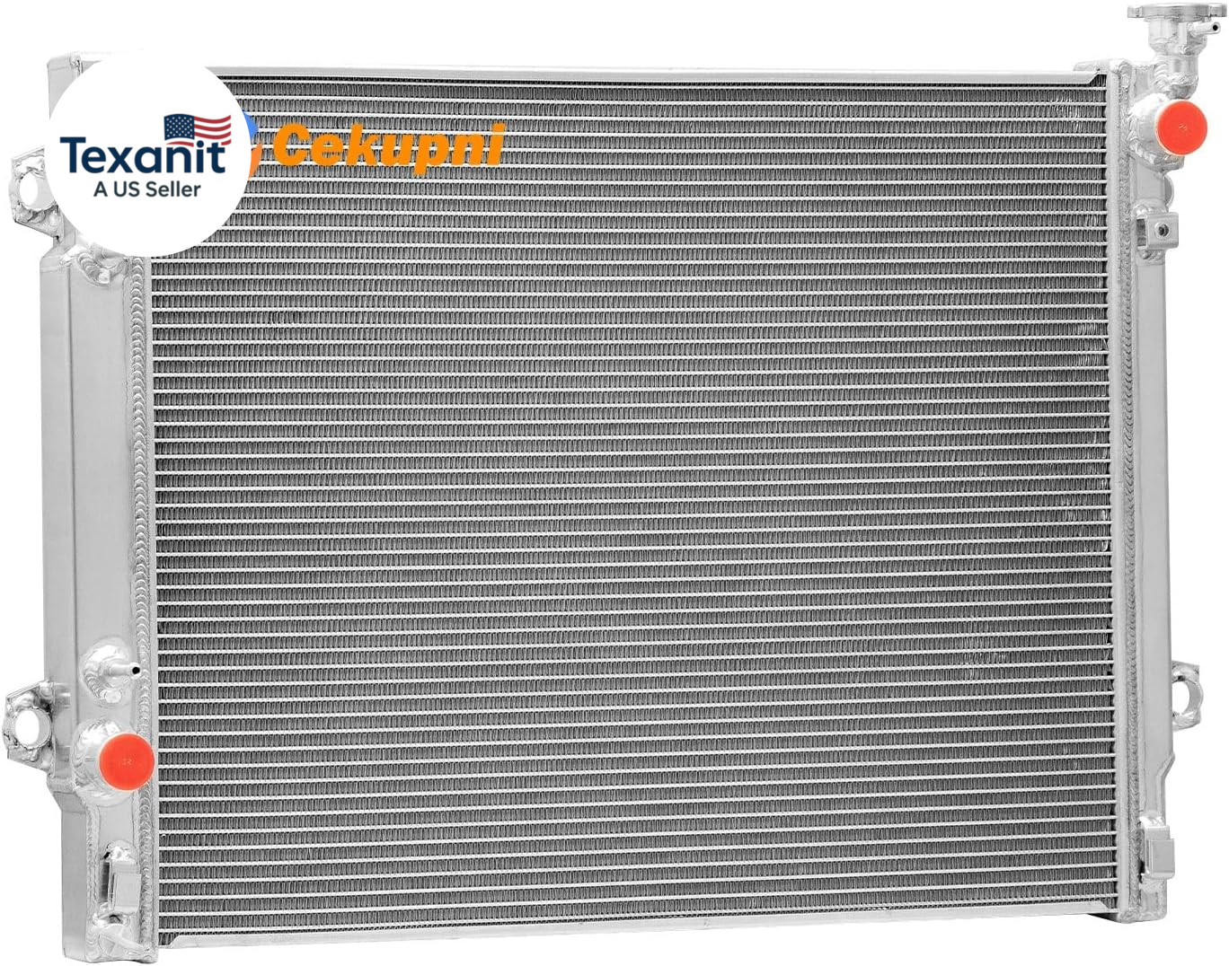 3 Row Aluminum Radiator Compatible with 2016-2023 Toyota Tacoma SR5 2.7L L4 3.5L gallery