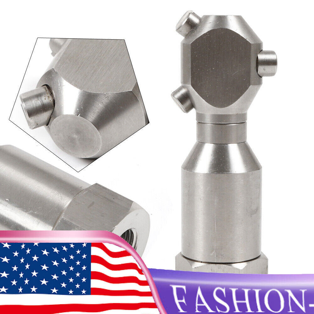 360 degree Stainless Steel Rotating Tank Washing Spray Nozzle Cleaning Nozzle CE gallery