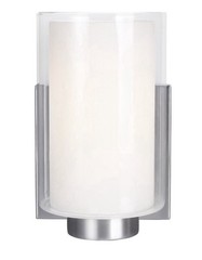 Generation Lighting VS22601S Indoor Wall Sconce Lamp, 1 Light, A19 75W – NEW