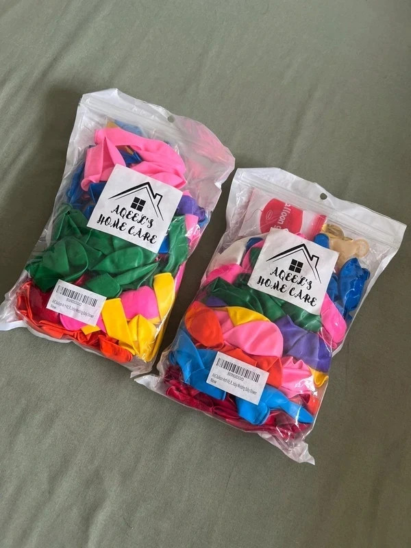 Multi-coloured Balloon Bundle x2 Pack Birthdays Festival Gift Parties gallery