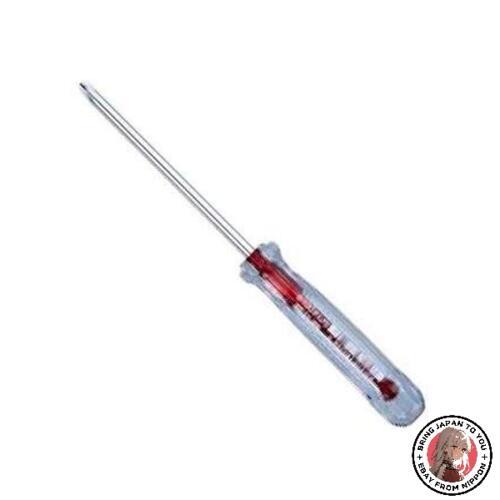 NEW Vessel Crystaline Screwdriver (Thin Shaft Type) +0 x 75 6100 gallery