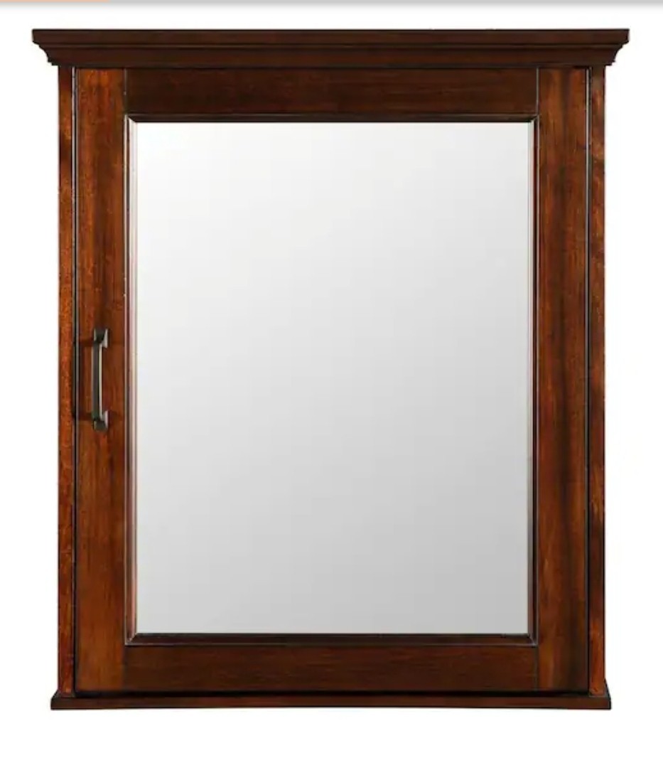 Home Decorators Collection Ashburn 23 in. W x 28 in. H Medicine Cabinet & Mirror gallery