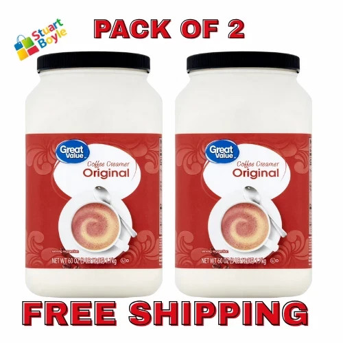 (2 pack ) Great Value Original Value Size Coffee Creamer, 60 oz gallery