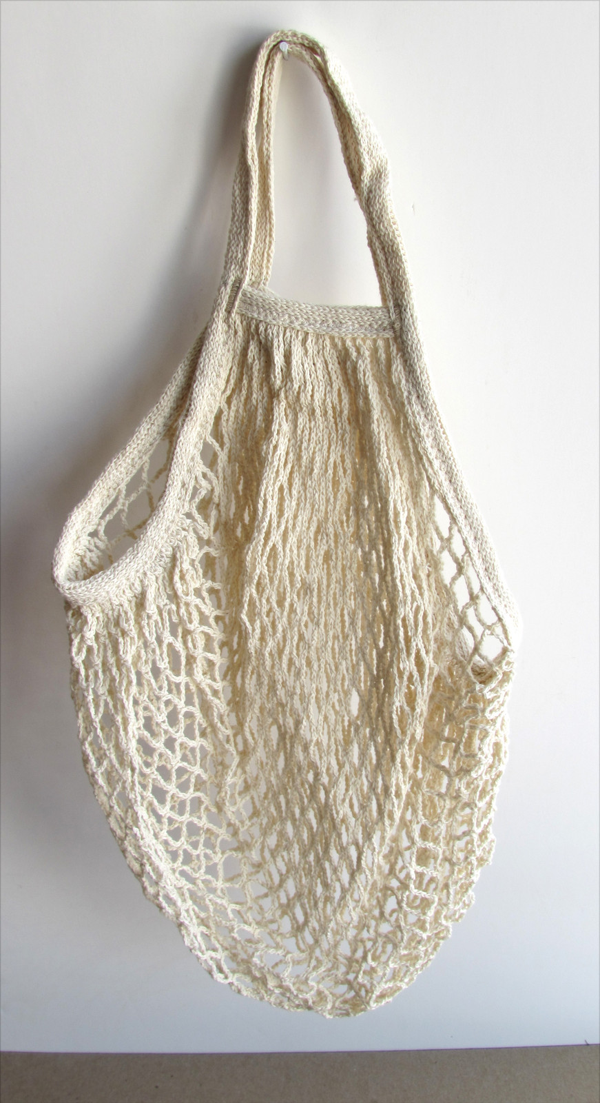 Net Bag Macrame Eco friendly Reusable Net bag Fishnet Macrame bag REUSABLE BAG gallery