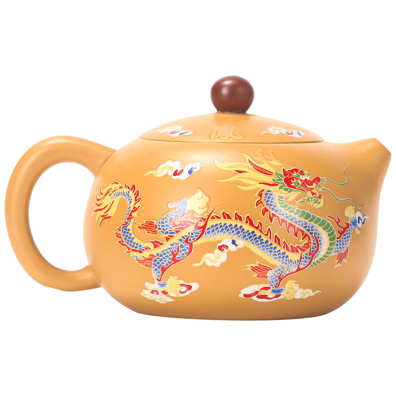 Chinese Tea Pot Color Changes Creative Xishi Pot Real Yixing Zisha Duan Clay New gallery