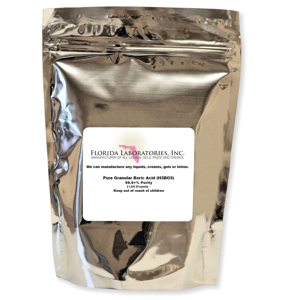 Boric Acid Pure Fine Granular Powder 2 Lb.Create Your Own Solution. 100 Househol gallery