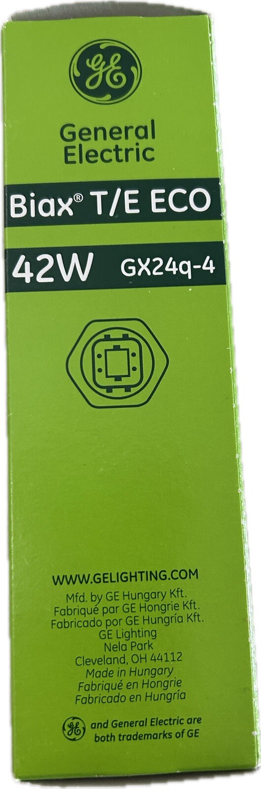 GE Lighting 97636 42 Watts Pin Base Biax T/E ECO, GX24-q4. Energy Saving Compact gallery