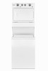 Whirlpool 28" Gas Laundry Center with 3.5 cu. ft. - WGT4027HW gallery
