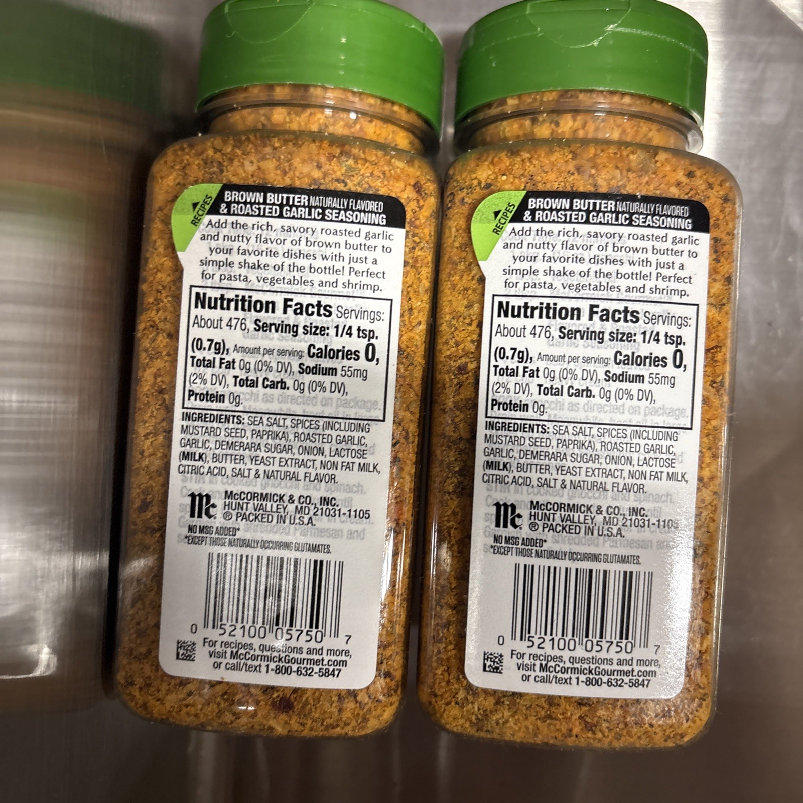 McCormick Gourmet Brown Butter & Roasted Garlic Seasoning 11.75 Ounce (2 PACK) gallery