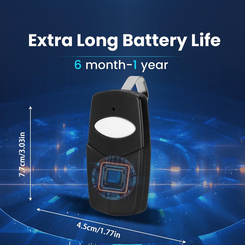 2 PCS 3089 Multi-Code Gate Opener Remote, 300 MHz, 10 Dip Switch, Linear, 308911 gallery
