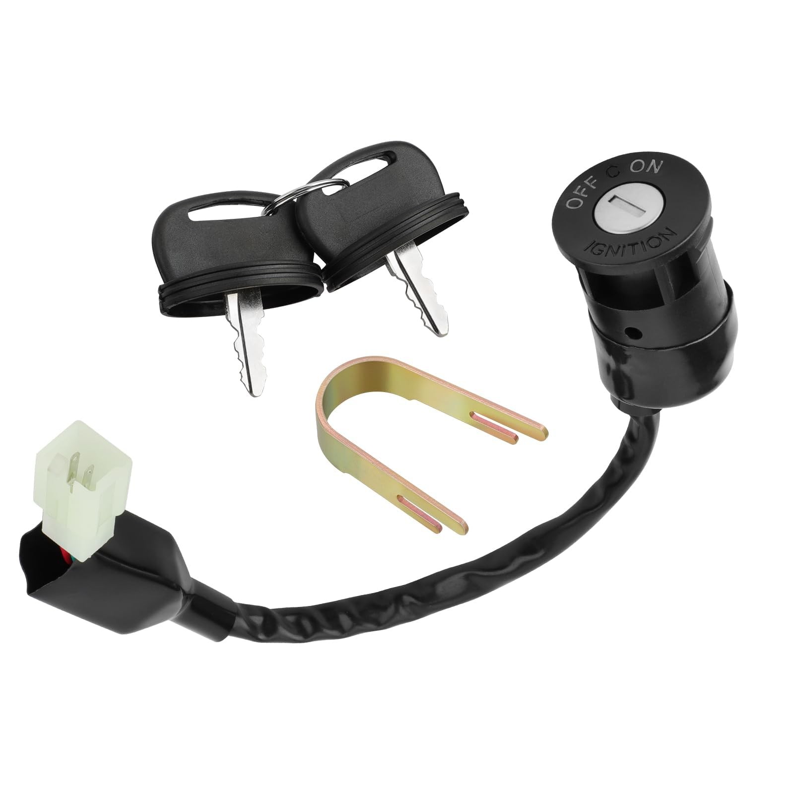 M MATI Ignition Key Switch Main for Polaris Outlaw 50 90 110 Black gallery