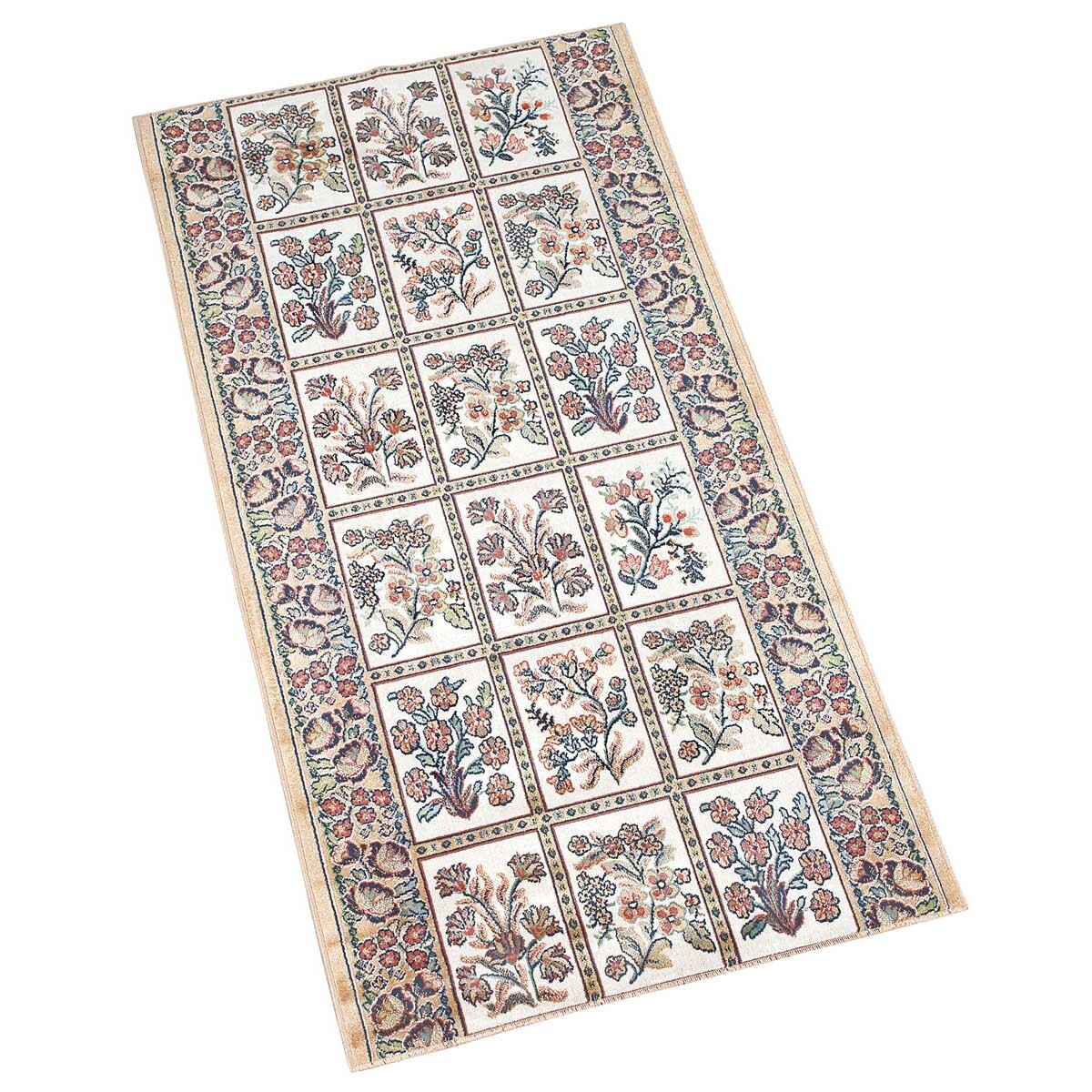 Runner Area Rug 2' 2" Wide, Sold by Foot Beige Silk Blend Renovators Supply gallery