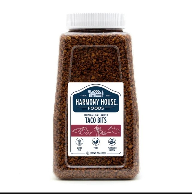 Taco Bits (Flavored)-Excellent for backpackers, RV'ers, or for your cupboard! gallery