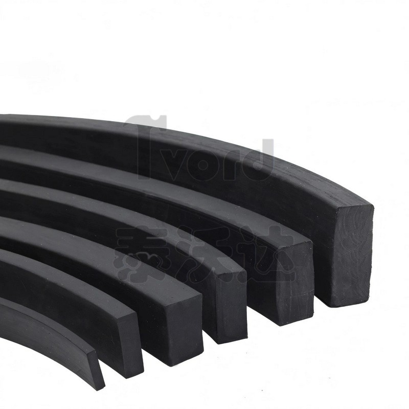 Solid Nitrile NBR Rubber Strip - Various sizes & Thicknesses - 3mm to 70mm gallery