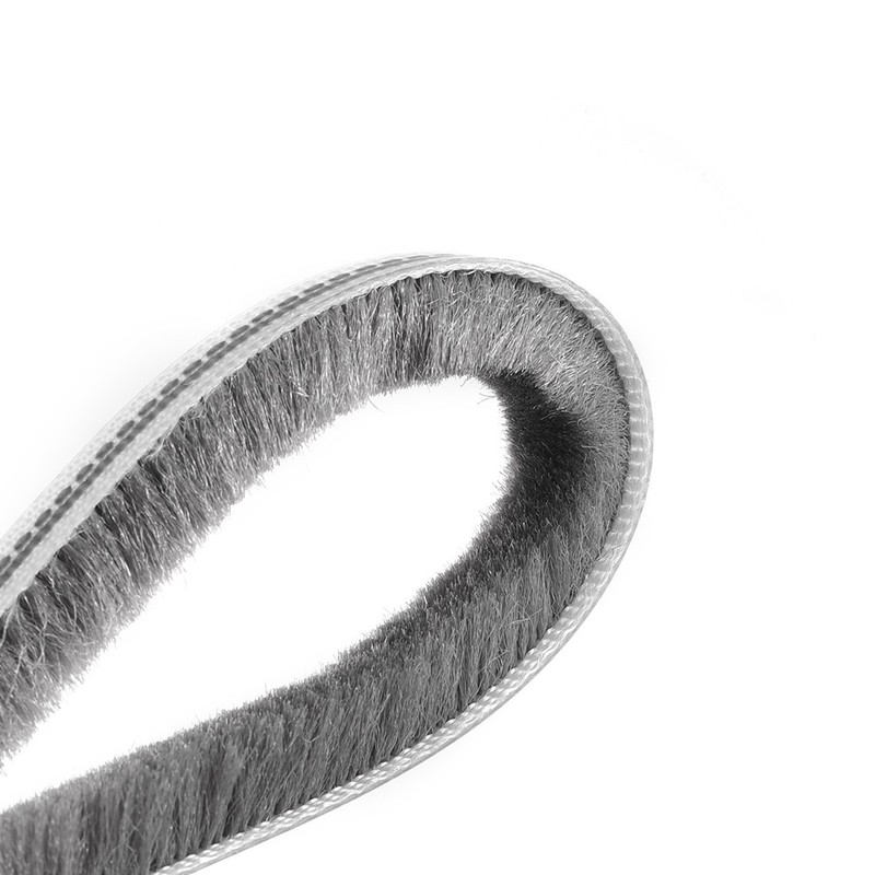 Brush Weather Stripping, Card-Slot Elastic Brush, 10M/32.8Ft Length, 5x6mm/WxH gallery