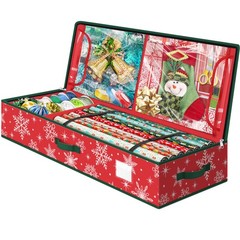 StorageRight Wrapping Paper Organizer Storage 1 Count (Pack of 1), Red