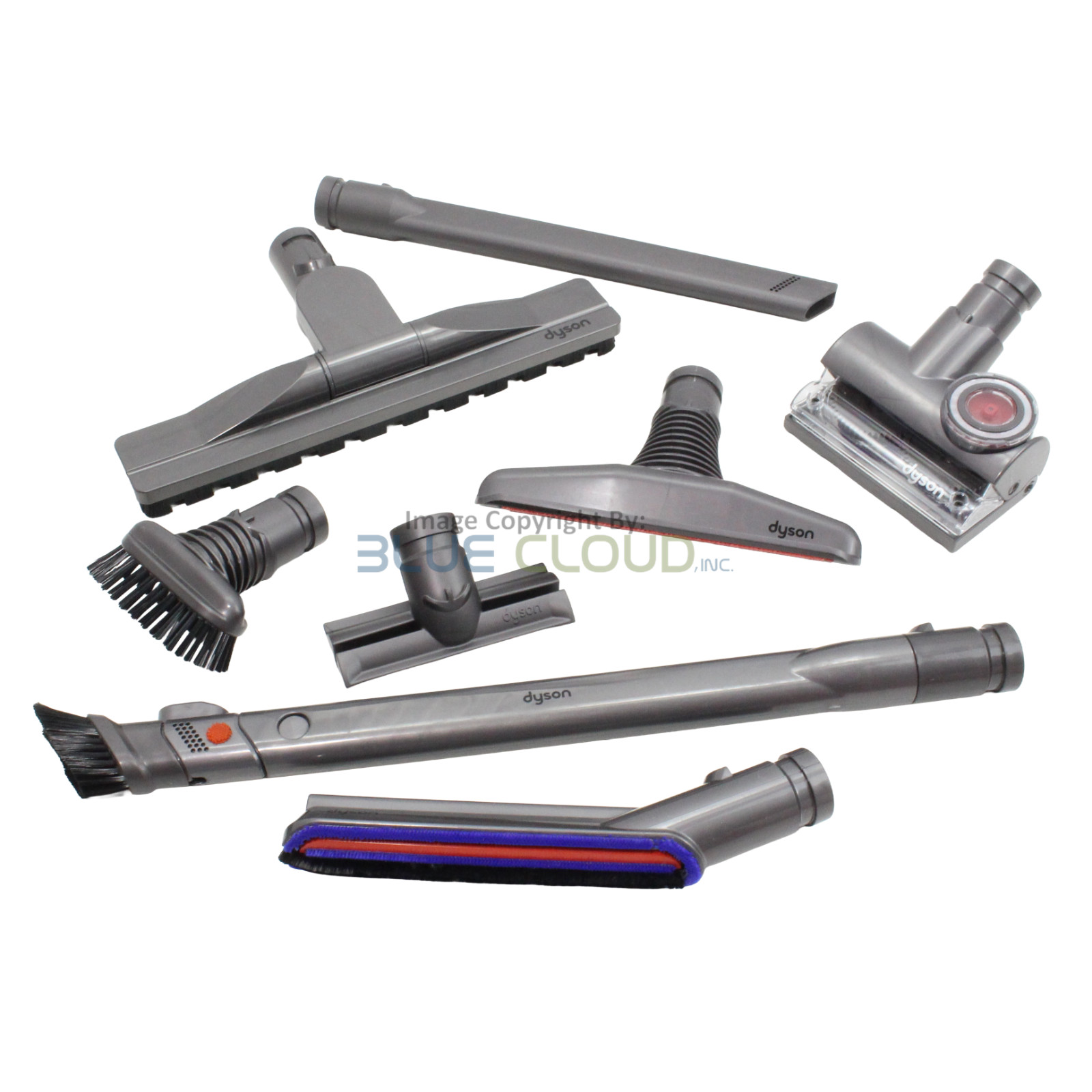 8pcs GENUINE Dyson DC24 DC25 DC26 DC27 DC33 DC40 DC41 DC47 TOOL ATTACHMENT KIT gallery