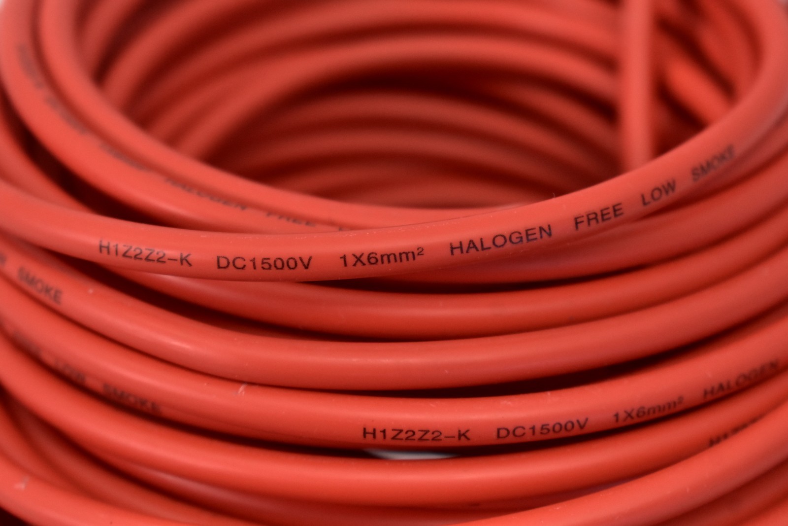 Solar Panel Extension Cable 30 Meters H1Z272-K MC4X6-R-30M Spliced End gallery