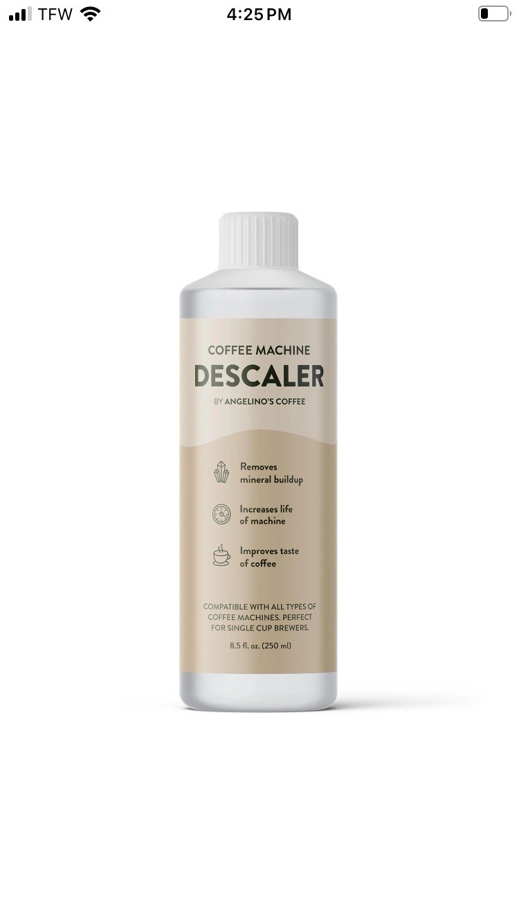 Descaling Solution 2 Uses - Universal Coffee Descaler for Keurig Coffee Machi... gallery