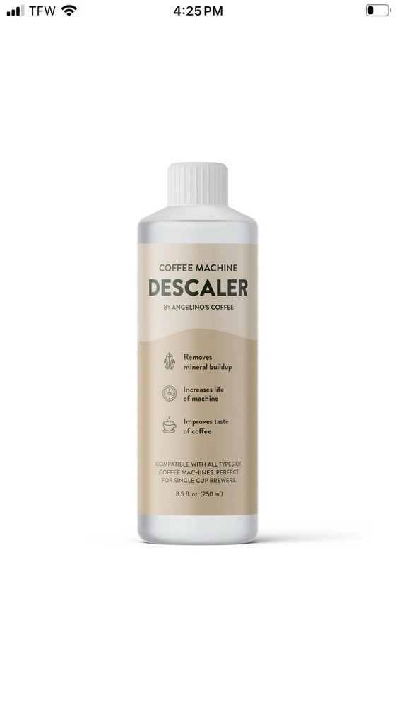 Descaling Solution 2 Uses - Universal Coffee Descaler for Keurig Coffee Machi...
