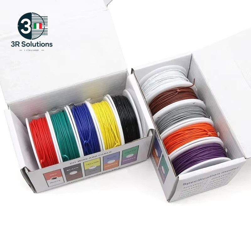 Mixed Kit (5 Colors) PVC Insulation Cable UL1007 Tinned Copper Cable Ele Line gallery