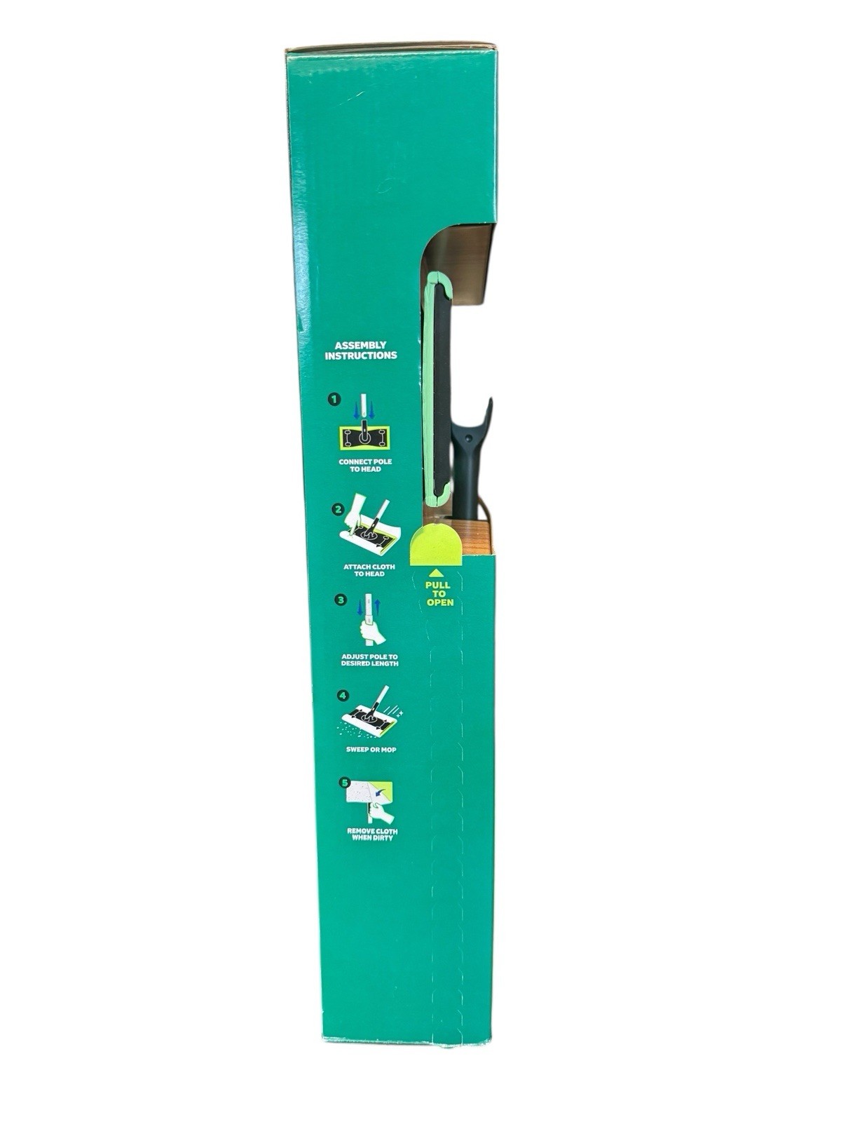Swiffer Sweep + Mop Deluxe Sweeping Kit, 1 Sweeper + 30 Refills. New! gallery